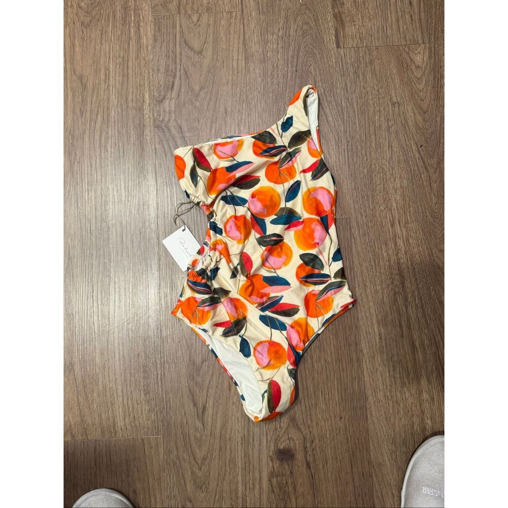 Rio de Sol Picnic Maeve One piece swimsuits-Asymmetrical-Seamless size S NWT - Picture 5 of 8
